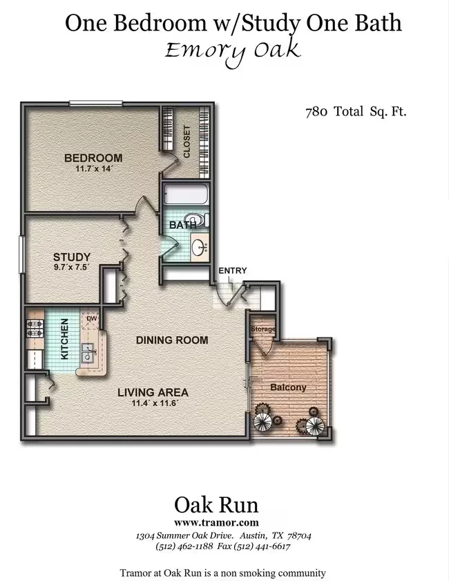 Unit 3809A 3809A floor plan
